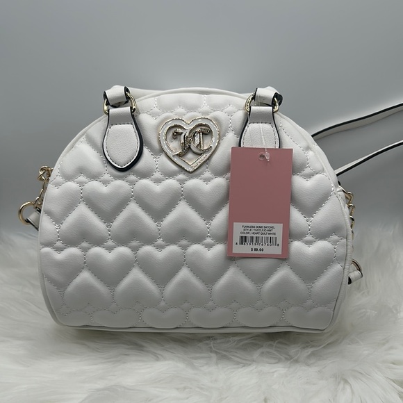 Juicy Couture Handbags - Juicy couture flawless dome satchel white